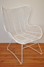 Křeslo Praha bílé SLEVA 7 %  | RYCHLÉ DODÁNÍ