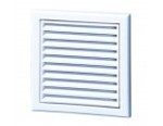 Ventilační mřížka plast 154x154 mm/100 mm MV100Vs
