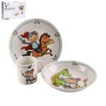 SADA JÍDELNÍ PORC. DĚTSKÁ RYTÍŘ 3 KS