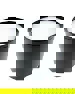 LED Stropní bodové světlo 3CCT černé, 10W QTEC Q-12AD