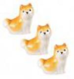 Japonské držáky na jídelní hůlky Wanchan - sada 3 pejsci