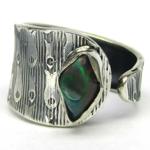 AutorskeSperky.com - Stříbrný prsten s opálem - S7180