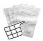 HQ Sáčky pro VORWERK Kobold VK135, VK136, a filtr, sada 4+1ks