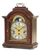 Stolní mechanické luxusní hodiny AMS 2195/1 ořech, AMS 2195/9 třešeň  AMS 2195/1 ořech