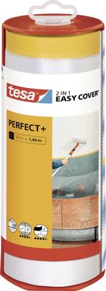 tesa Easy Cover Perfect plus  56571-00000-00 krycí fólie žlutá, transparentní (d x š) 33 m x 1.40 m 1 ks