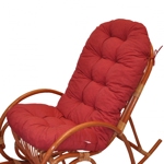 Polstr na houpací křeslo vínový melír | RYCHLÉ DODÁNÍ