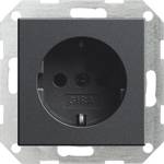 GIRA vestavný zásuvka s ochranným kontaktem Systém 55, Stamdard 55, E2, Event, Event čistý, Event průhledný, Esprit, ClassiX antracitová 018828 1 ks