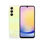 Samsung Galaxy A25 (A256), 6/128 GB, 5G, žlutá (Operační systém:Android; Typ:Dotykový; Datové služby:5G; Úhlopříčka displeje ("):6.5; Rozlišení displeje:2340 x 1080; Typ displeje:AMOLED; Jemnost displeje (PPI):399; Obnovovací frekvence displeje (Hz):120; Tvar výřezu v displeji:Kapka; Slot na paměťovou )