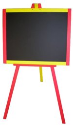 Dřevěná tabule velká - barevná / dřevěné dětské tabule