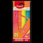 +Pastelky MAPED Neon 12 ks, FSC
