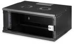 Digitus DN-49201 19 nástěnná rozváděcí skříň (š x v x h) 540 x 240 x 400 mm 4 U černá, černá (RAL 9005)