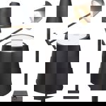 Stolní lampa, 3-úrovňová dotyková lampa, bezdrátová USB, černá