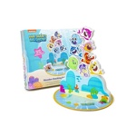 Baby Sharks motorická balančná hra (drevená balančná hra)