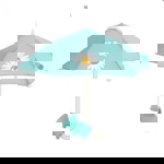 Deštník pro telefon s přísavkou Kytička Blue