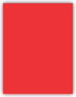 Nažehlovací záplaty 40x20cm, barva Červená