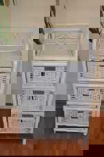 Ratanová komoda 3 zásuvky ratan bílá  SLEVA 7 %  | RYCHLÉ DODÁNÍ