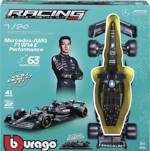 Bburago F1 KIT Mercedes AMG W14E mit Helm, #44 Hamilton 1:24 model auta