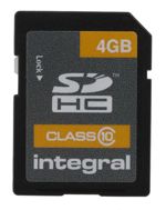 Karta Micro SD SDHC 4 GB HC Integral Memory 0 →  plus 60°C 200x