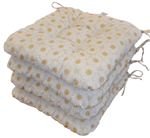 Sedák UNI motiv kopretiny - set 4 kusy | RYCHLÉ DODÁNÍ