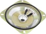 TRU COMPONENTS 3.39 palec 8.6 cm mini reproduktor 3 W 8 Ω Plastová membrána, Odolný proti vlhkosti, Transparentní membrána