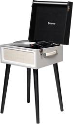 Denver VPR-250 gramofon světle šedá (hedvábně matná)