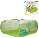 Ohrádka baby textilní pro děti na hraní 110x110x50cm pro miminko
