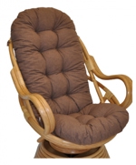 Polstr na křeslo Swivel hnědý melír | RYCHLÉ DODÁNÍ