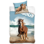 Bavlněné povlečení Kůň na Pobřeží