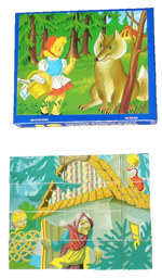 Kubus - skládací kostky - pohádky