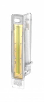 blikačka přední Knog Plus průhledná