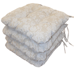 Sedák UNI motiv krajky - set 4 kusy | RYCHLÉ DODÁNÍ