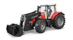 Bruder 3047 Traktor Massey Ferguson + čelní nakladač