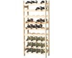 Dřevěný regál na víno, 36 lahví 722085