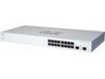 Cisco switch CBS220-16T-2G (16xGbE, 2xSFP, fanless) - REFRESH