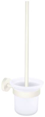 tesa MOON WHITE souprava kartáč na WC lepidlo kov