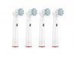 NK16 Náhradní hlavice Koma pro elektrické zubní kartáčky Braun Oral-B Sensi Ultrathin, 4 ks