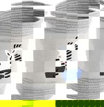 Dětský Úložný koš  Zebra, bavlna/polyester 14288