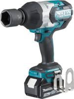 Makita DTW1001RTJ, DTW1001RTJ aku rázový utahovák, 1 050 Nm, 18 V, 5 Ah, vč. 2x aku, vč. nabíječky, kufřík