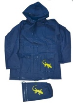 Pidilidi Dětská Pláštěnka Salamander modrá 8 let 128cm