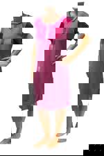 Adéla dámská noční košile s puntíky DNU329-NT M růžová