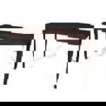 Zahradní jídelní stůl Dallas 150x80 cm - hnědý