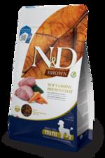 N&D BROWN DOG Adult Mini Lamb& Spirulina&Carrot 2kg