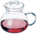 Konvička Marta, skleněná 1,5l, bez sítka - čajová
