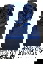 Abante cashmere šála tmavě modrá