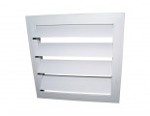 Ventilační mřížka se žaluzií GR 400x400 mm