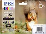 Epson Ink T3798, 378XL originál kombinované balení černá, azurová, purppurová, žlutá, foto azurová, foto purpurová C13T37984010