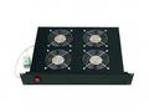 Triton 19" ventilační jednotka 4x ventilátor 2U, 19" horizontální ventilační jednotka 4x ventilátor 2U