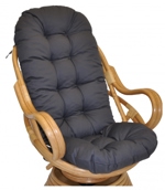 Polstr na křeslo Swivel šedý kepr | RYCHLÉ DODÁNÍ