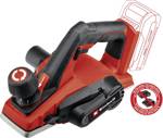 Einhell TE-PL 18/82 Li - Solo hoblík na akumulátor vč. příslušenství, bez akumulátoru, bez nabíječky Šířka hoblování: 82 mm 18 V Hloubka drážky: 8 mm