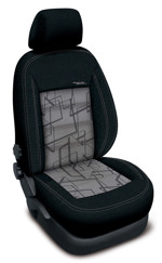 Automega Autopotahy MERCEDES GLK od 2008, AUTHENTIC DOBLO, matrix šedý